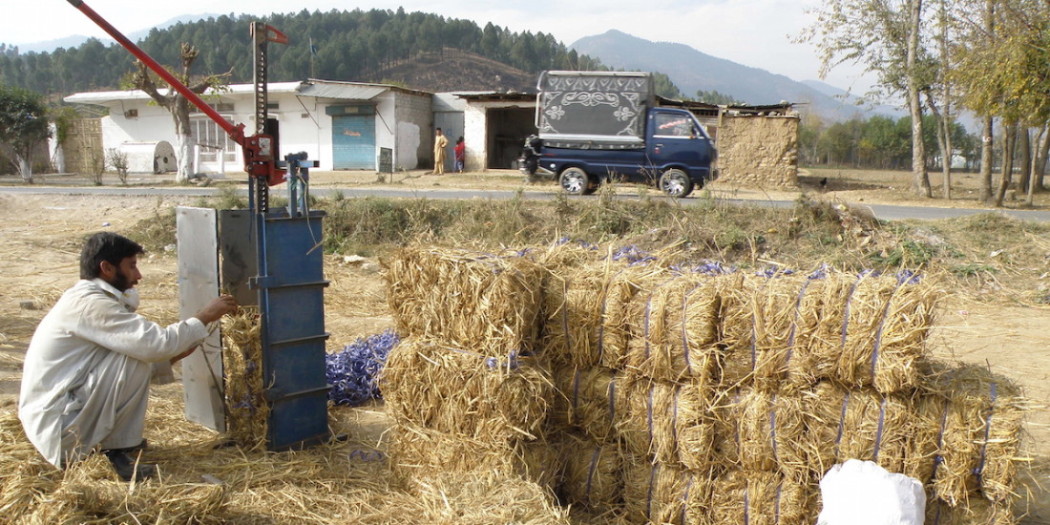 Straw Bale Fabrication