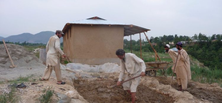 10-House Project for Flood Victims in Mansehra – 2012
